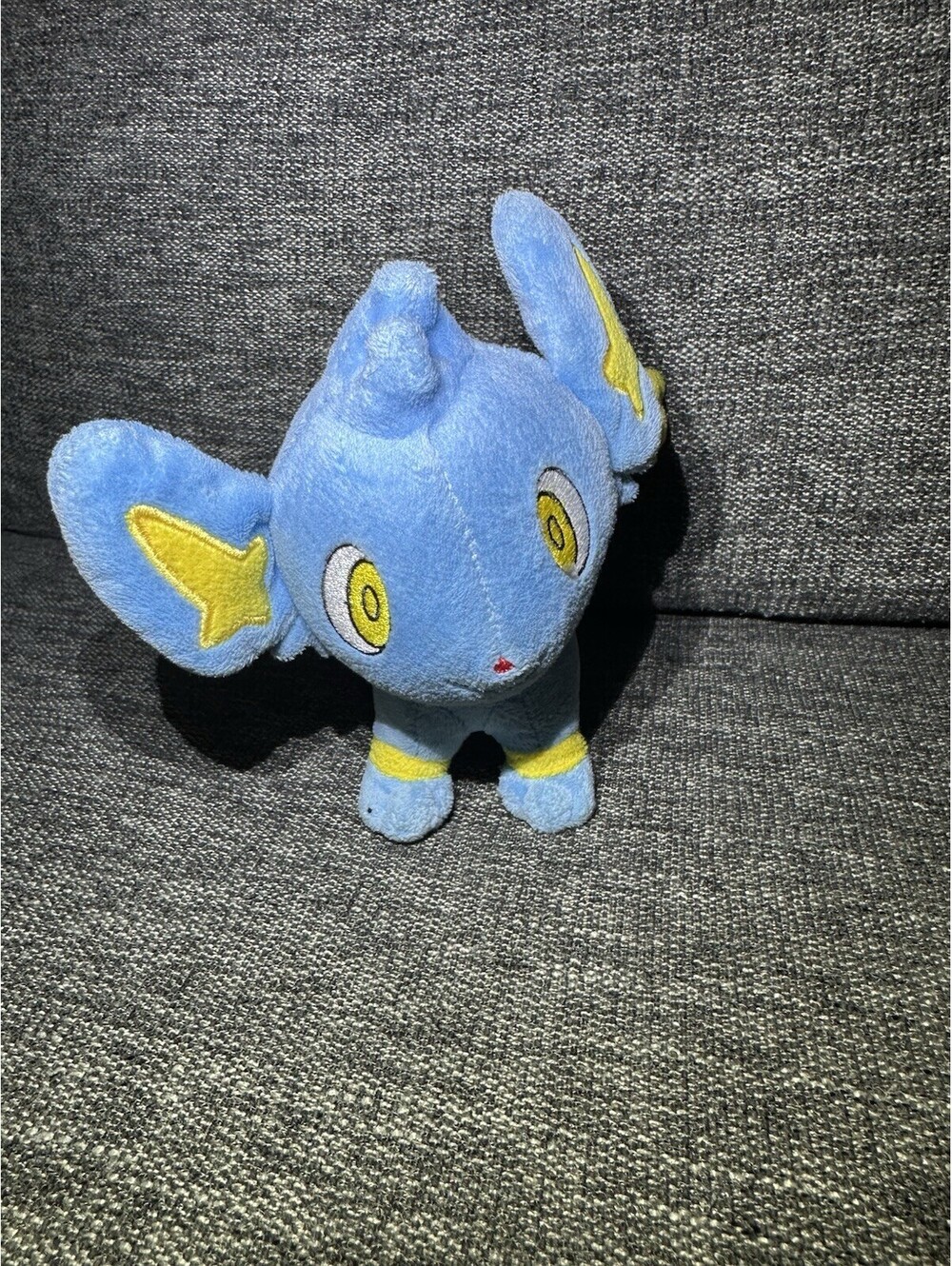 Pokemon Shinx Plush 6" Stuffed Animal Poke Doll Toy No Paper Tags - As Is